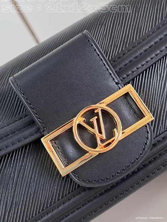 Official oldcobbler DAUPHINE LOUIS West-21*12*5CM VUITTON East 0610